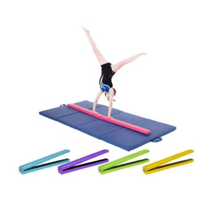 Gymnastics Beam Floor - Balok Keseimbangan Lipat untuk Olahraga, Peralatan