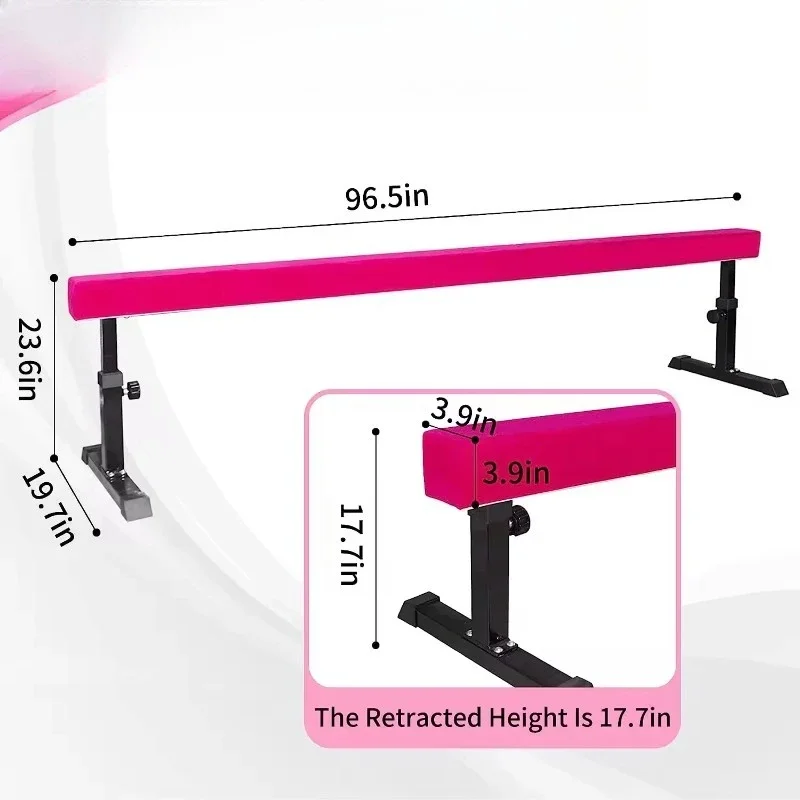 Gymnastics Beam Floor - Peralatan Senam Balance Beam Suede yang