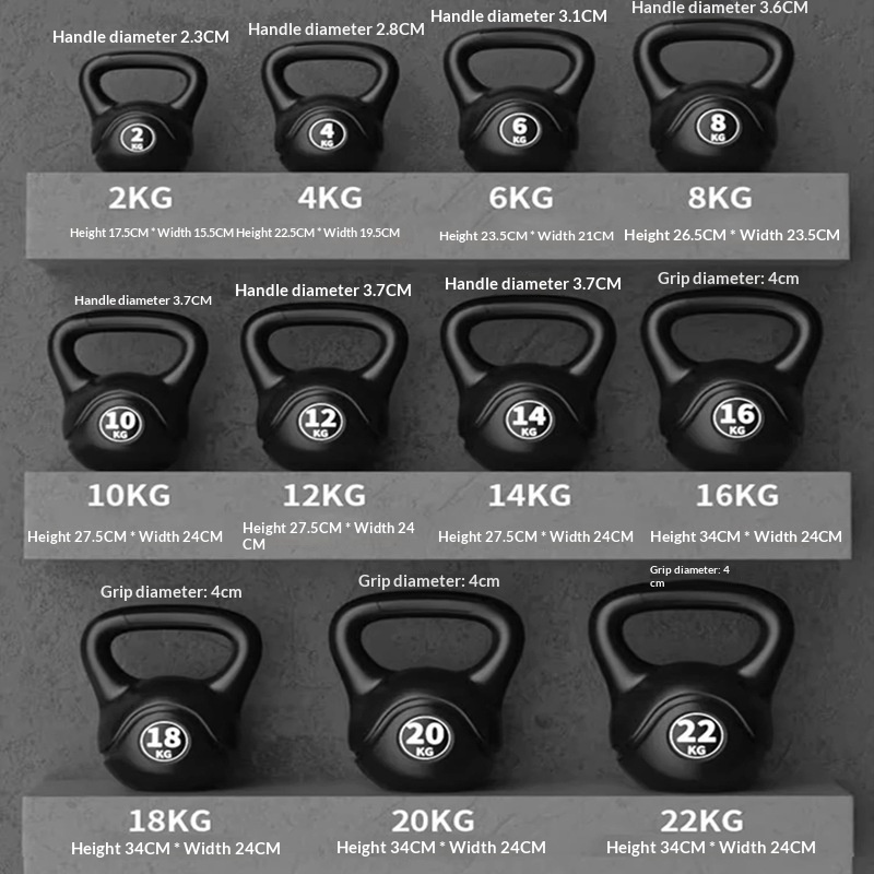 Sports Equipment Factory - 2026 Kettlebell Fitness 8kg yang Dapat