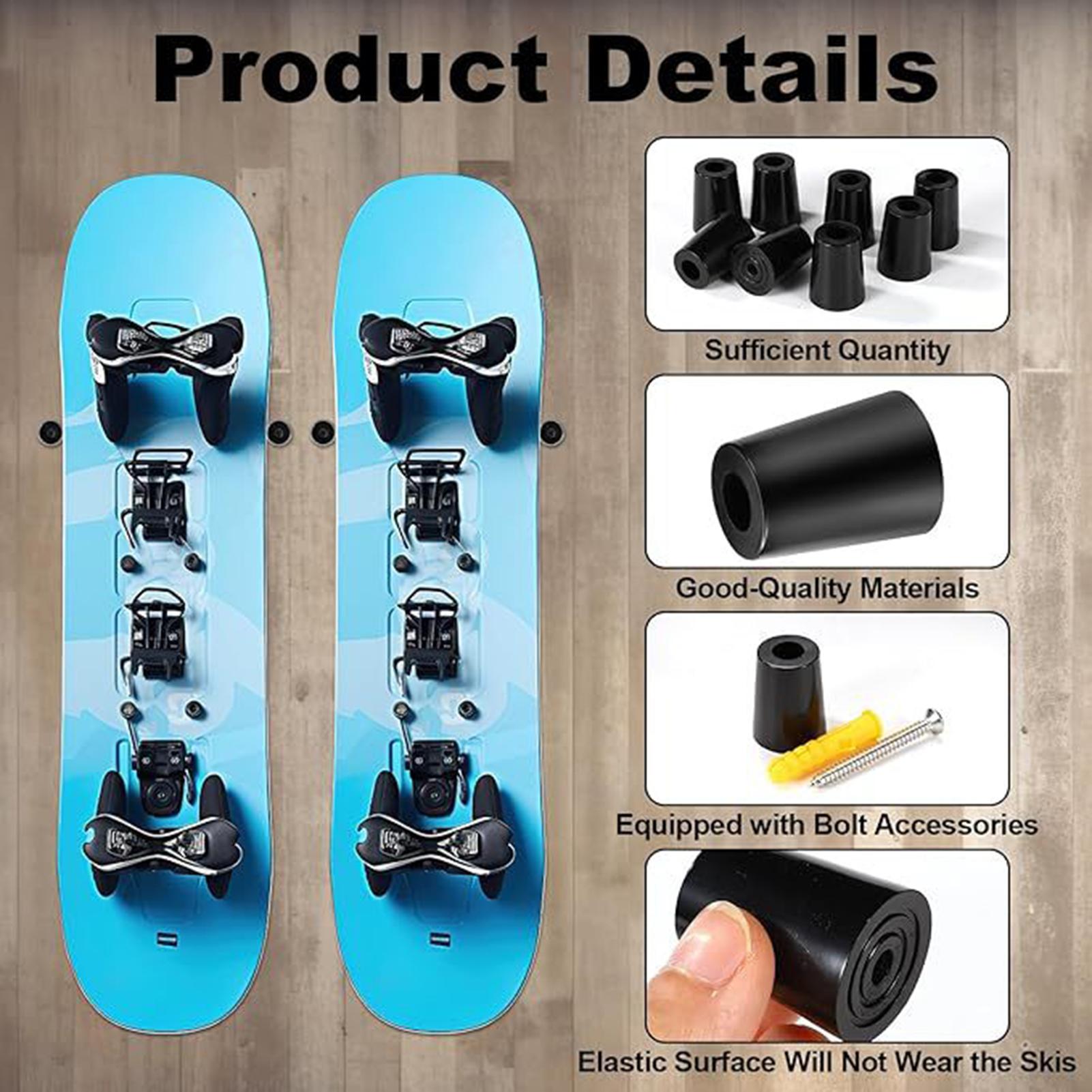 Sports Equipment Shop - Rak Dinding Vertikal untuk Ski dan