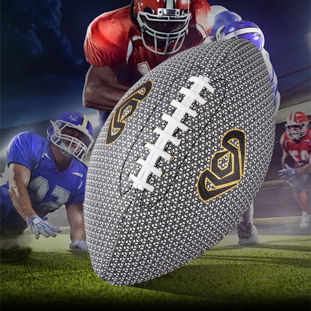 Rugby Training Ball - Kompetisi Rugby reflektif Inggris Anti licin