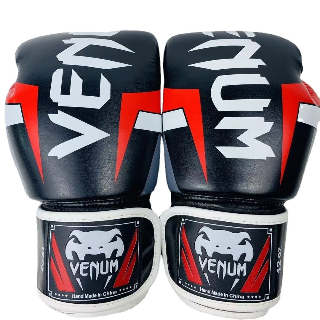 Boxing Glove Set - Sarung Tangan Tinju Kick Boxing Kulit