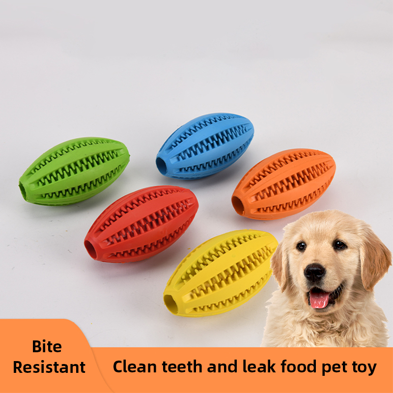 Rugby Training Ball - Karet anjing bola kebocoran anjing Molar