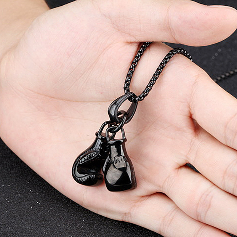 Kalung Liontin Sarung Tinju An - Boxing Glove Set ulasan dan harga