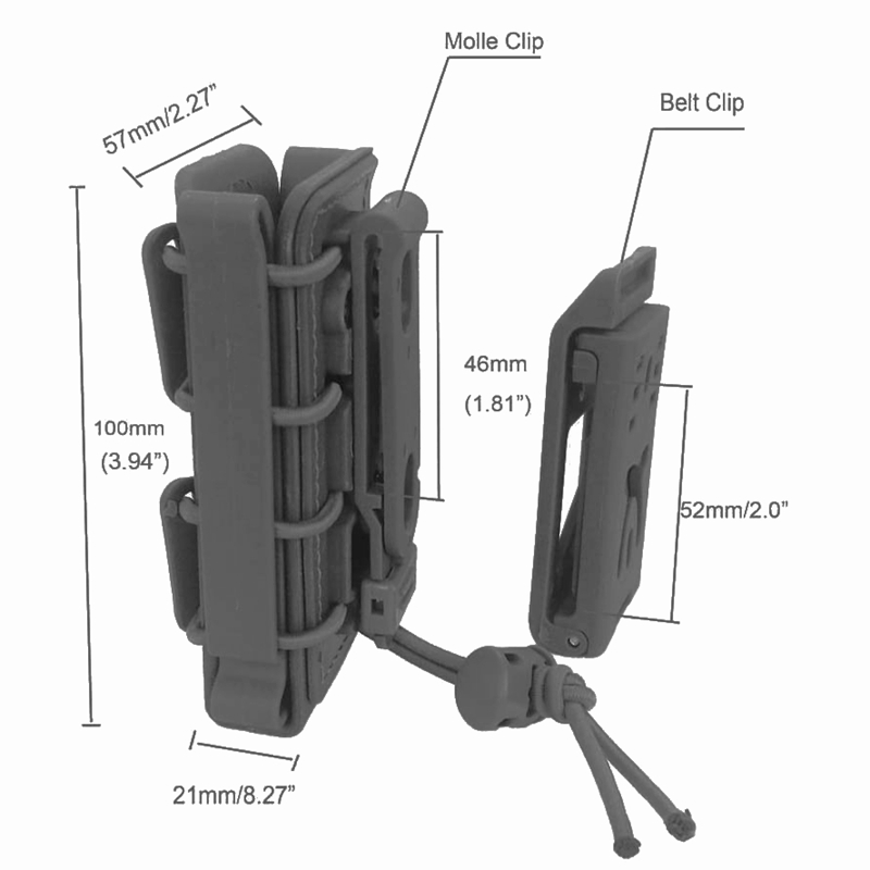 Tas Penyimpanan Klip Sabuk Tak - Sports Equipment Holder ulasan dan harga