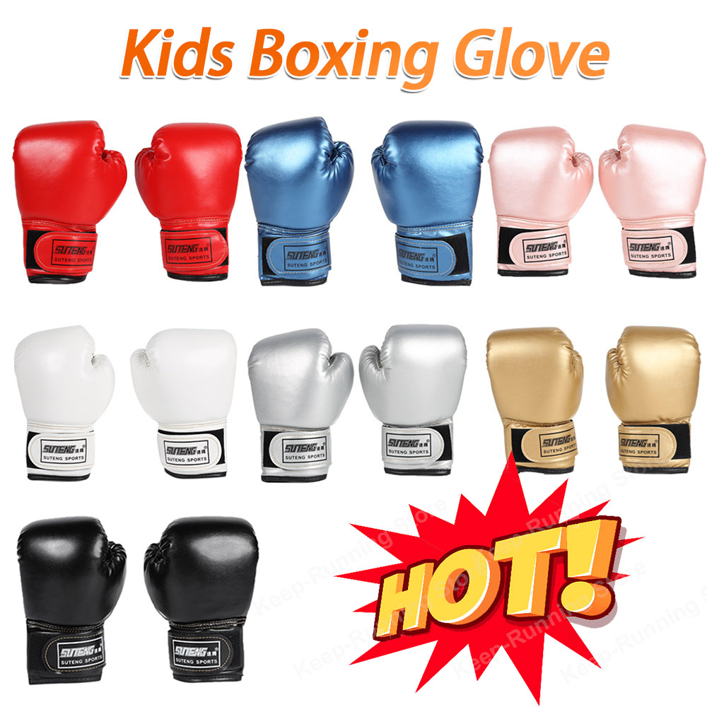 Sarung tinju Junior sarung tan - Boxing Glove Set ulasan dan harga