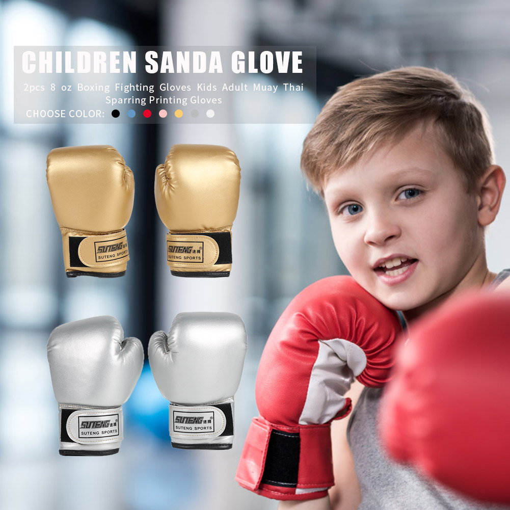 Sarung tinju Junior sarung tan - Boxing Glove Set ulasan dan harga
