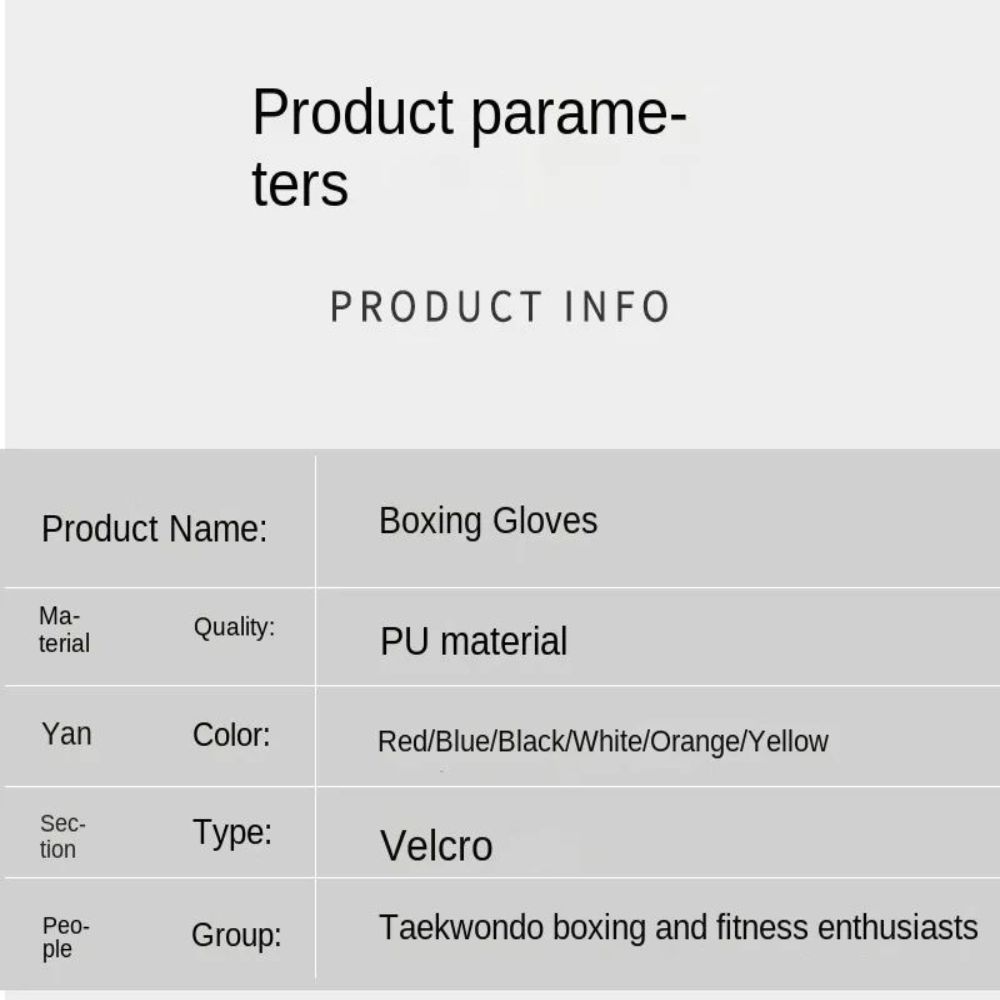 6/8/10/12/16Oz Sarung Tangan T - Boxing Glove Set ulasan dan harga