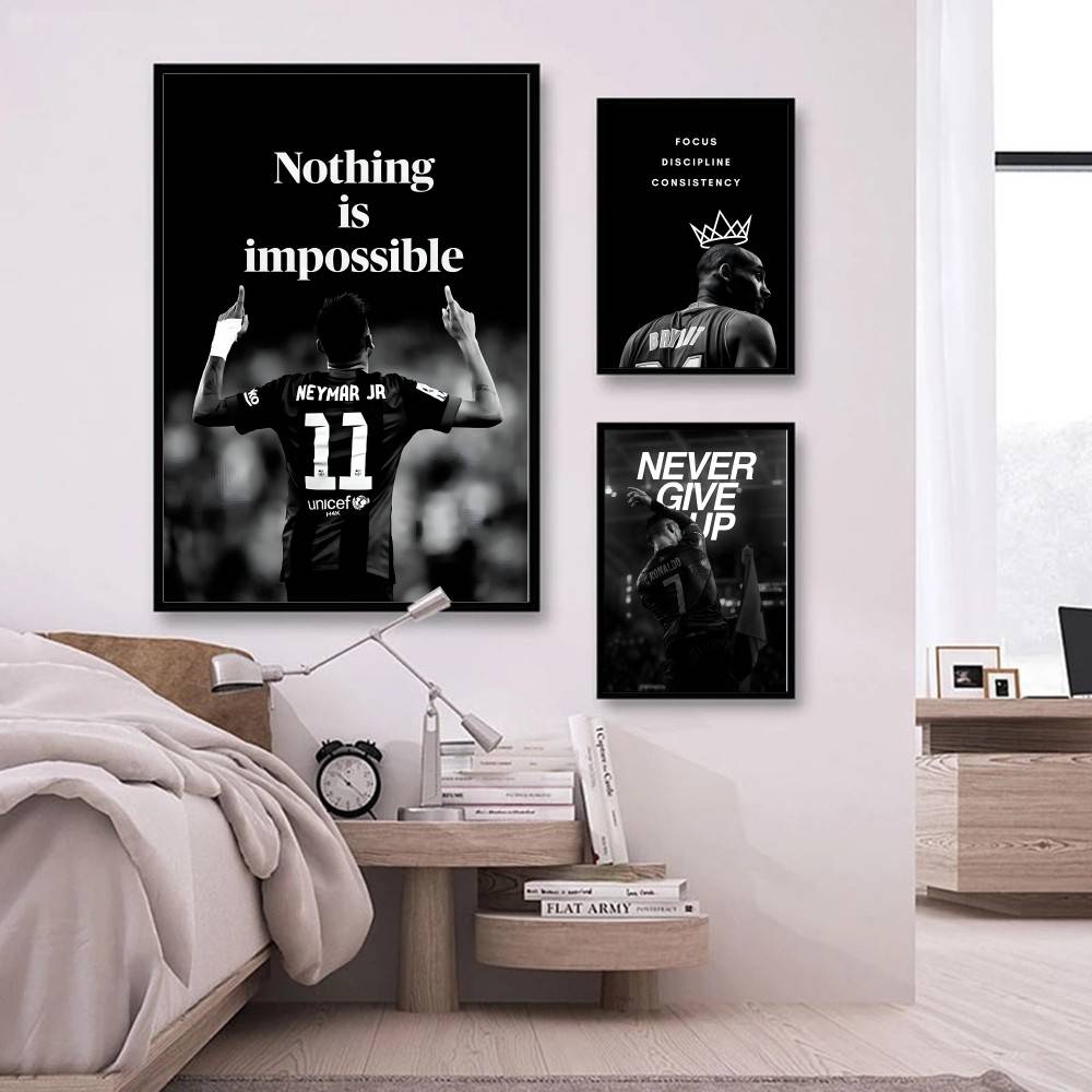 Poster Kutipan Motivasi Seni D - Sports Equipment Poster ulasan dan harga