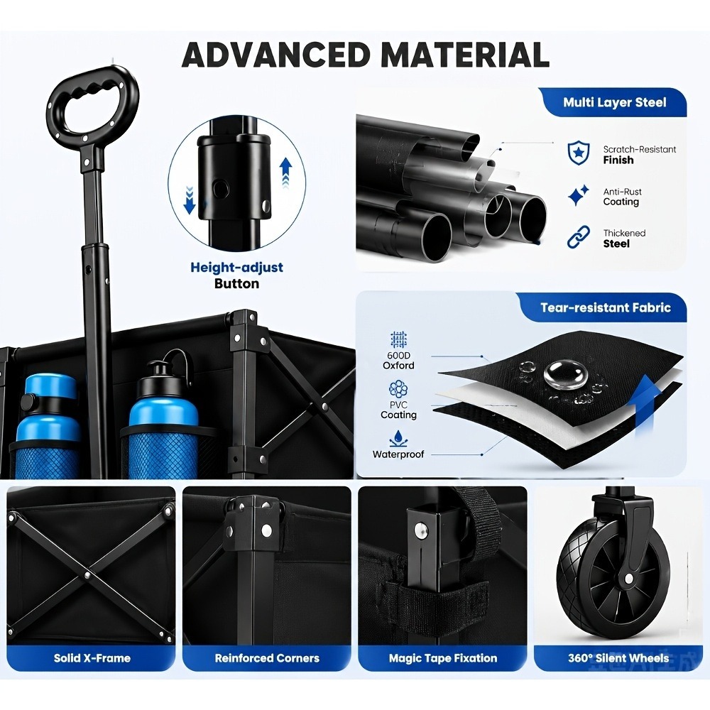 Gerobak Utilitas Taman Lipat S - Sports Equipment Shop ulasan dan harga
