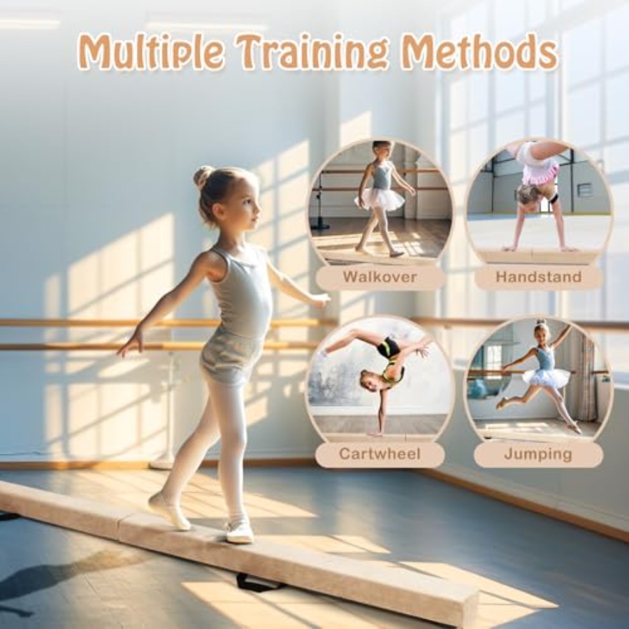 Balok latihan senam rumahan: B - Gymnastics Beam Floor ulasan dan harga