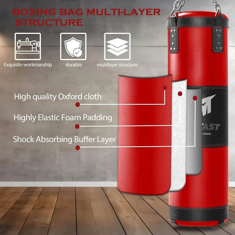 Set Samsak Tinju Berat 4 Kaki  - Boxing Glove Set ulasan dan harga