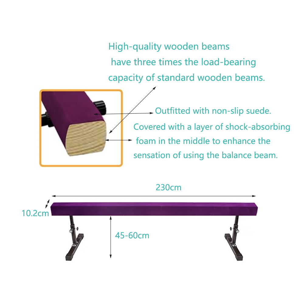 Peralatan Latihan Senam Balanc - Gymnastics Beam Floor ulasan dan harga
