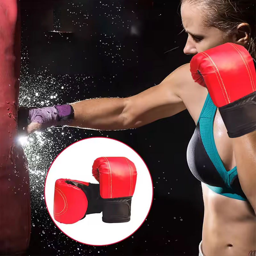 1 Pasang Sarung Tangan Tinju u - Boxing Glove Set ulasan dan harga