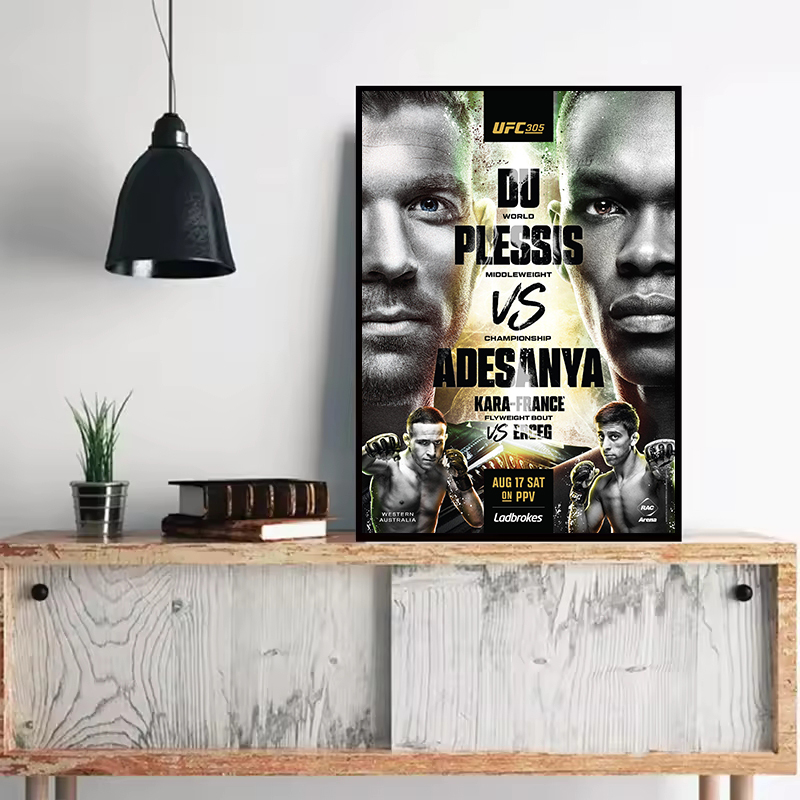 Poster Pertarungan Gelar Kejua - Sports Equipment Poster ulasan dan harga