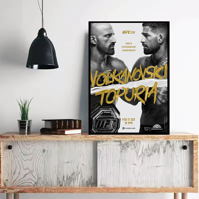 Poster Pertarungan Gelar Kejua - Sports Equipment Poster ulasan dan harga
