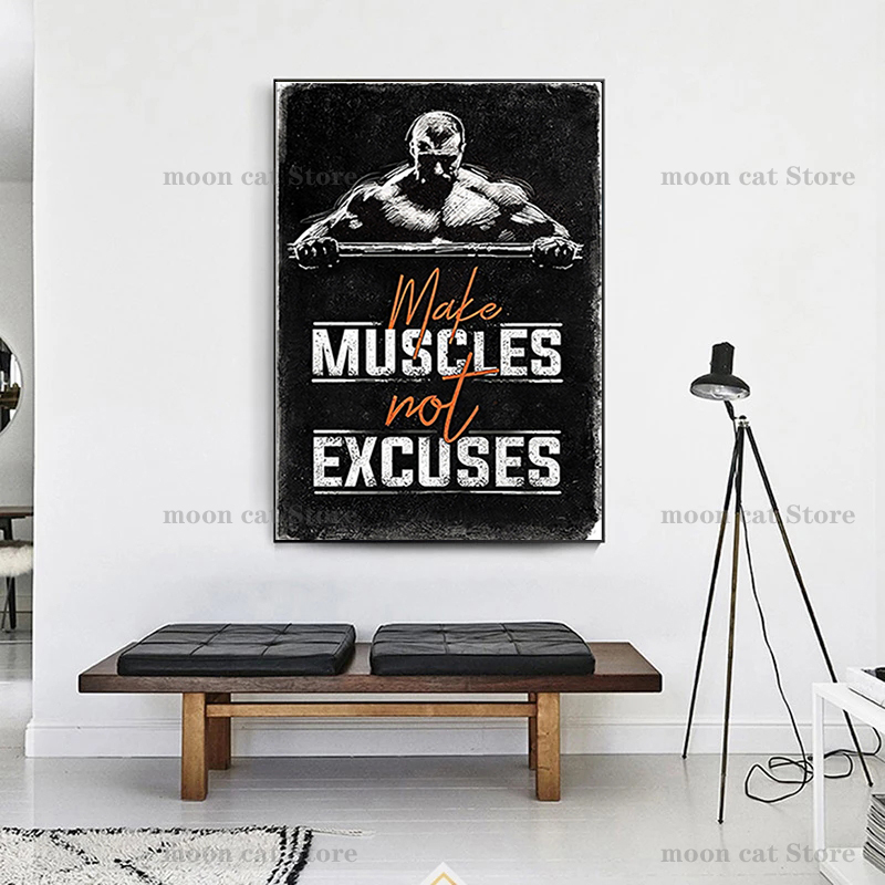 Poster Olahraga Fitness Poster - Sports Equipment Poster ulasan dan harga