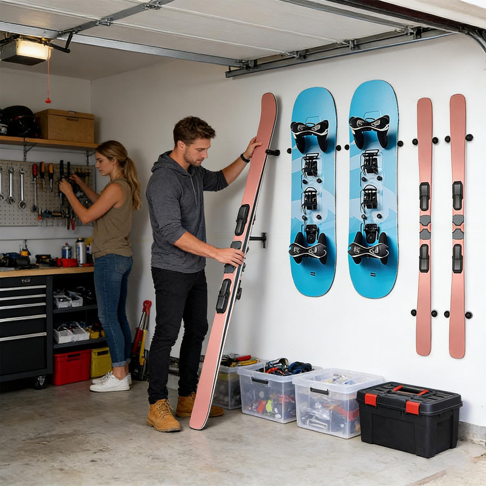 Penyangga Ski untuk Dinding, G - Sports Equipment Shop ulasan dan harga